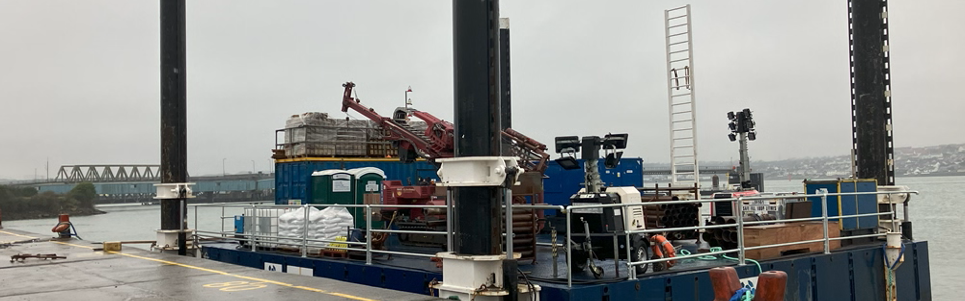 The Ground Investigation Works Form Part Of Preparatory Work To Enable Future Floating Offshore Wind Projects To Deploy From Pembroke Port In Wales (1)
