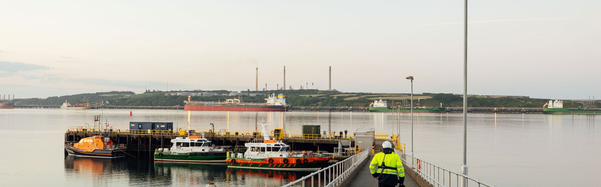 The Port Of Milford Haven’S Jetty Is Undergoing Major Upgrades