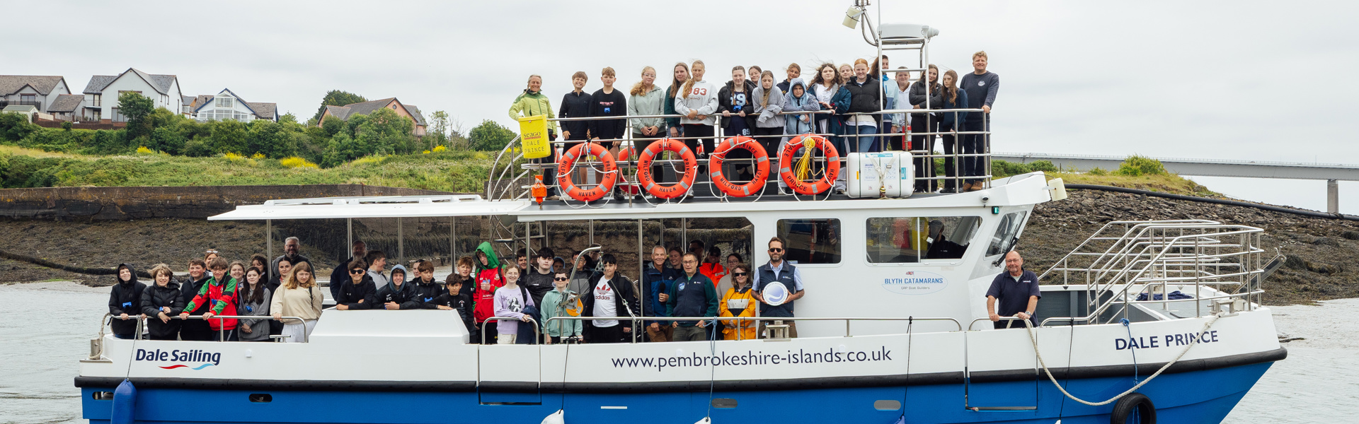 Year 8 Pupils Enjoy Boat Trips On The Milford Haven Waterway Exploring Potential Career Opportunities.
