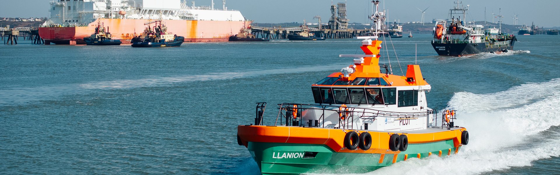 The Port's New Pilot Boat, Llanion, Has Been A Key Port Investment During 2025