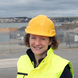 Natalie Britton, Operations Director at the Port of Milford Haven