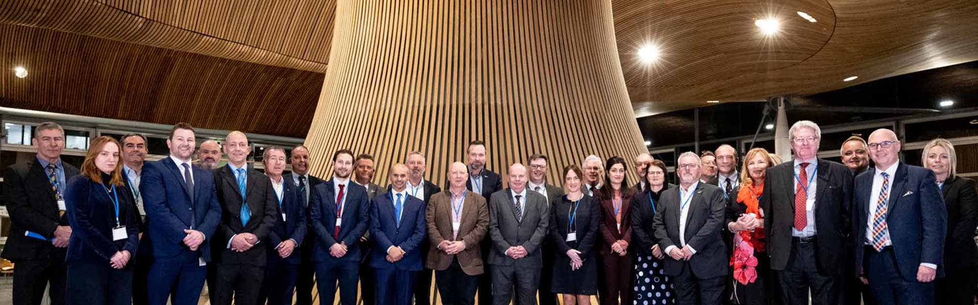Members Of The Milford Haven Waterway Future Energy Cluster Officially Launched Their Vision At An Event At The Senedd