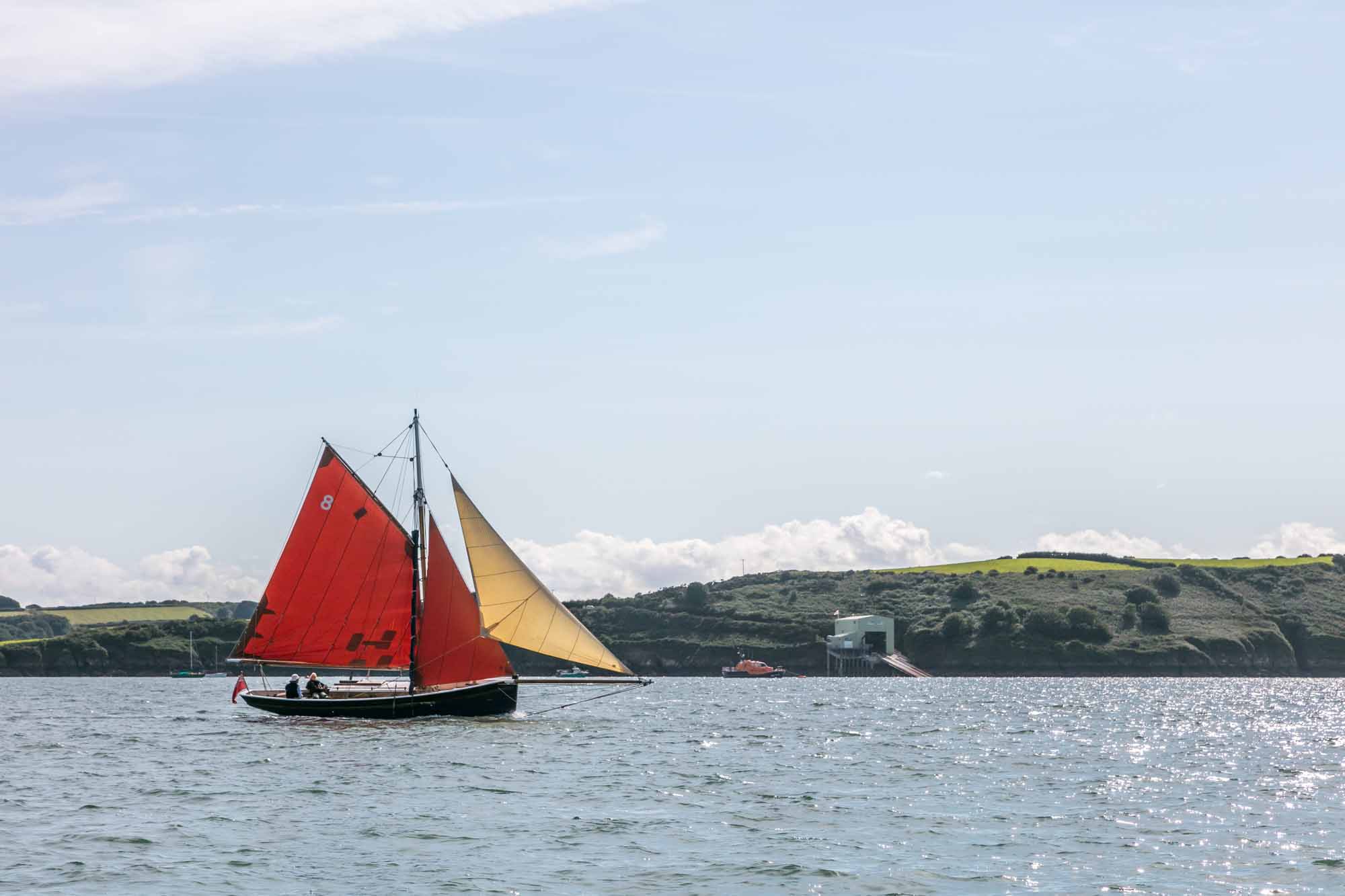 Sailing on the Milford Haven Waterway