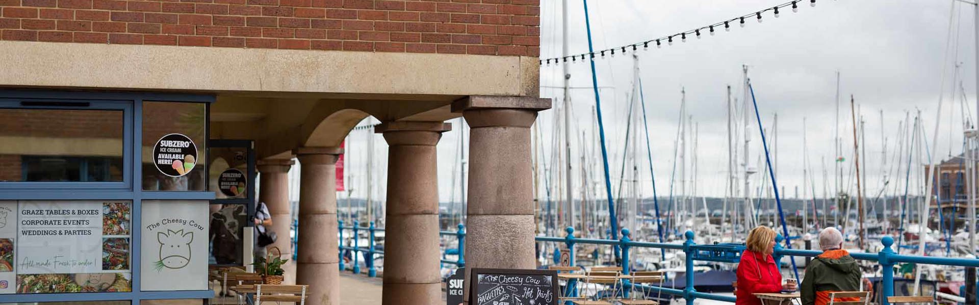 28.10.21 More New Businesses Run By Local Entrepreneurs Have Opened At Milford Waterfront.