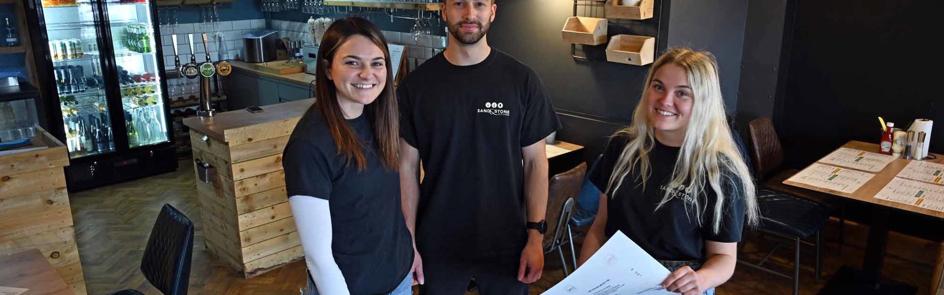 Owners Lauren Batstone, Will Nicholas And Courtney Batstone Have Opened Stack'd At Milford Waterfront
