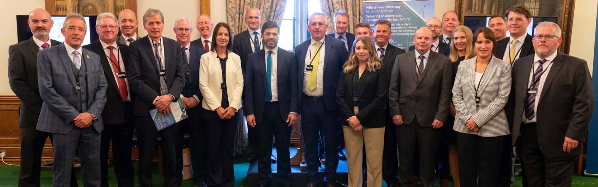 Members Of The Milford Haven Waterway Future Energy Cluster 