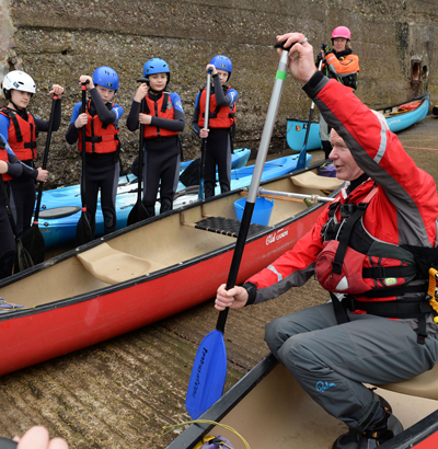Learningnew skills as part of the WAVE event