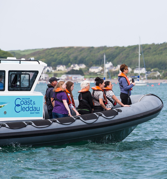 Boat trips are helping people discover the Milford Haven Waterway