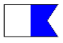 code A flag
