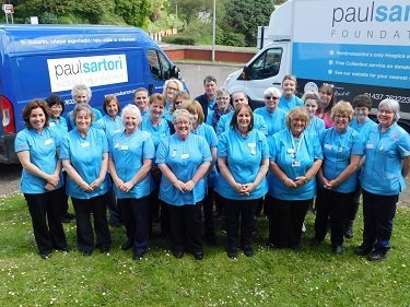 Members of the Paul Sartori Foundation nursing team