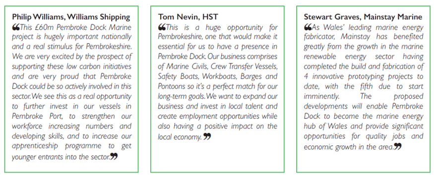 Opportunities for Pembrokeshire businesses
